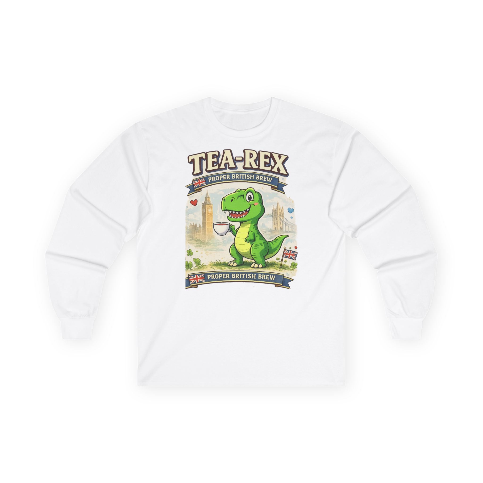 Unisex 100% Cotton Long Sleeve T-Shirt | Classic Fit | Eco-Friendly Ultra Cotton Tee