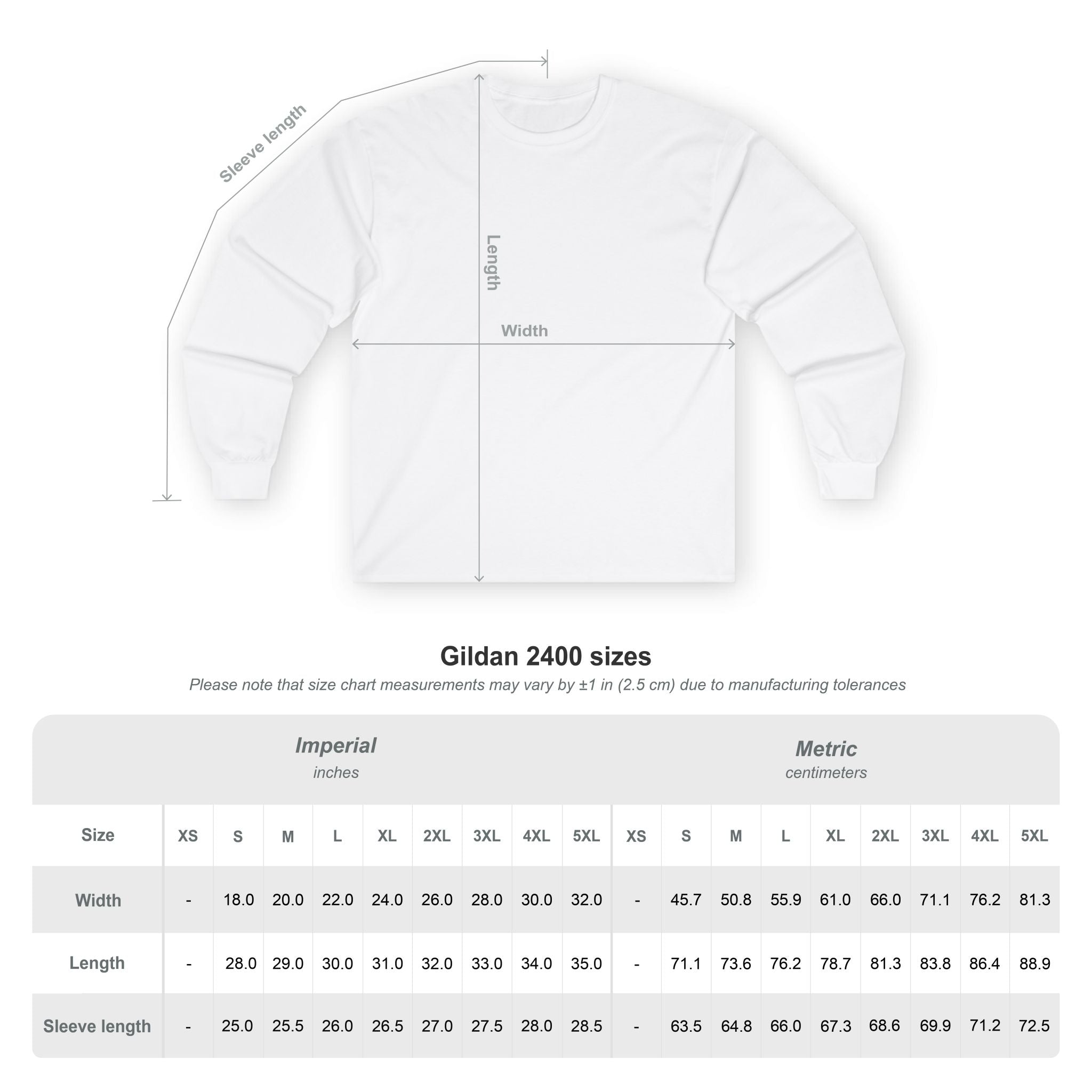 Unisex 100% Cotton Long Sleeve T-Shirt | Classic Fit | Eco-Friendly Ultra Cotton Tee
